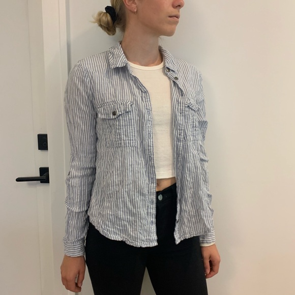 Free People Shirt Blouse - Picture 1 of 2